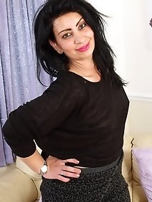 Mature women and young girls enjoying fun with each other